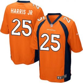 Nike Denver Broncos #25 Chris Harris Jr Orange Team Color Youth Stitched NFL New Elite Jersey