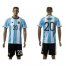 Argentina #20 Gaitan Home Soccer Country Jersey