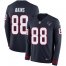 Nike Houston Texans #88 Jordan Akins Navy Blue Team Color Mens Stitched NFL Limited Therma Long Sleeve Jersey