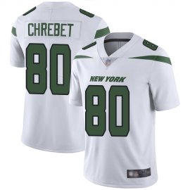 Nike New York Jets #80 Wayne Chrebet White Mens Stitched NFL Vapor Untouchable Limited Jersey
