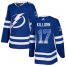 Adidas Tampa Bay Lightning #17 Alex Killorn Blue Home Authentic Drift Fashion Stitched NHL Jersey