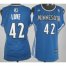 Cheap Women Minnesota Timberwolves 42 Kevin Love Blue Swingman NBA Jerseys