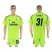 Real Madrid #31 R.Yanez Shiny Green Goalkeeper Soccer Club Jersey