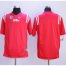 Durable Rebels Blank Red Stitched NCAA Jersey