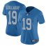 Nike Detroit Lions #19 Kenny Golladay Blue Throwback Womens Stitched NFL Vapor Untouchable Limited Jersey
