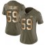 Nike Kansas City Chiefs #59 Reggie Ragland Olive/Gold Womens Stitched NFL Limited 2017 Salute to Service Jersey