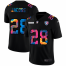 Las Vegas Raiders #28 Josh Jacobs Mens Nike Multi-Color Black 2020 NFL Crucial Catch Vapor Untouchable Limited Jersey