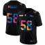 Denver Broncos #58 Von Miller Mens Nike Multi-Color Black 2020 NFL Crucial Catch Vapor Untouchable Limited Jersey