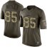 Nike San Francisco 49ers #85 George Kittle Green Mens Stitched NFL Limited 2015 Salute To Service Jersey