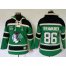 Chicago Blackhawks #86 Teuvo Teravainen Green St. Patricks Day McNary Lace Hoodie Stitched NHL Jersey