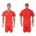 Argentina Blank Red Goalkeeper Soccer Country Jersey