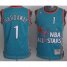 Orlando Magic 1 Penny Hardaway 1996 All Star Green Throwback NBA Jersey Cheap