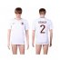 Roma #2 Rudiger Away Soccer Club Jersey