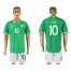 Ireland #10 Keane Green Soccer Country Jersey