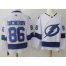 Adidas Tampa Bay Lightning #86 Nikita Kucherov White Road Authentic Stitched NHL Jersey