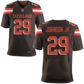 Nike Cleveland Browns #29 Duke Johnson Jr Brown Team Color Mens Stitched NFL New Elite Jersey