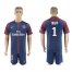 Paris Saint-Germain #1 Trapp Home Soccer Club Jersey