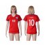 Womens England #10 Rooney Away Soccer Country Jersey