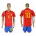 Spain #10 FABREGAS Home 2018 FIFA World Cup Soccer Jersey