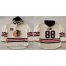 Chicago Blackhawks #88 Patrick Kane Cream Heavyweight Pullover Hoodie Stitched NHL Jersey