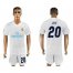 Real Madrid #20 Jese White Home Soccer Club Jersey