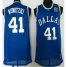 2011 NBA Champions Dallas Mavericks 41 Dirk Nowitzki Blue Jersey Cheap