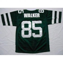 Mitchell And Ness New York Jets #85 Wesley Walker Green Stitched Throwback NFL Jersey