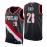 Nike Portland Trail Blazers #28 Quinn Cook Black Mens 2021-22 NBA 75th Anniversary Diamond Swingman Jersey – Icon Edition Mens