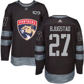 Adidas Florida Panthers #27 Nick Bjugstad Black 1917-2017 100th Anniversary Stitched NHL Jersey