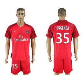 Paris Saint-Germain #35 Ongenda Red Soccer Club Jersey