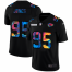 Kansas City Chiefs #95 Chris Jones Mens Nike Multi-Color Black 2020 NFL Crucial Catch Vapor Untouchable Limited Jersey