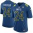 Nike Atlanta Falcons #24 Devonta Freeman Navy Mens Stitched NFL Game NFC 2017 Pro Bowl Jersey