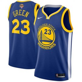 Nike Golden State Warriors #23 Draymond Green 2022 NBA Finals Swingman Icon Edition Jersey Mens