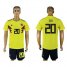 Colombia #20 Gio Home Soccer Country Jersey