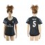 Womens Real Madrid #5 Varane Sec Away Soccer Club Jersey