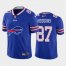 Buffalo Buffalo Bills #87 Isaiah Hodgins Royal Blue Mens Nike Big Team Logo Vapor Limited NFL Jersey