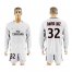 Paris Saint-Germain #32 David Luiz Sec Away Long Sleeves Soccer Club Jersey
