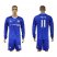Chelsea #11 Pato Home Long Sleeves Soccer Club Jersey