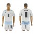 Uruguay #11 Stuani Away Soccer Country Jersey