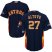 Houston Astros #27 Jose Altuve Navy Blue 2018 Gold Program Cool Base Stitched Youth MLB Jersey