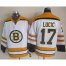 Boston Bruins #17 Milan Lucic White CCM Throwback Stitched NHL Jersey