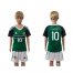 Northern Ireland #10 K.Lafferty Green Home Kid Soccer Country Jersey