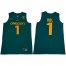 Ducks #1 Bol Bol Dark Green Limited Stitched NCAA Jersey