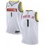 Mens Nike Denver Nuggets #1 Michael Porter Jr. White NBA Swingman Association Edition Jersey