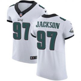 Nike Philadelphia Eagles #97 Malik Jackson White Mens Stitched NFL Vapor Untouchable Elite Jersey