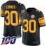 Nike Pittsburgh Steelers #30 James Conner Black Mens Stitched NFL Limited Rush 100th Season Jersey