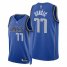 Nike Dallas Mavericks #77 Luka Doncic Womens 2021-22 75th Diamond Anniversary NBA Jersey Blue Womens
