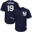 New York Yankees #19 Masahiro Tanaka Navy blue Cool Base Stitched Youth MLB Jersey