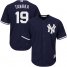 New York Yankees #19 Masahiro Tanaka Navy blue Cool Base Stitched Youth MLB Jersey
