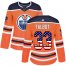 Adidas Edmonton Oilers #33 Cam Talbot Orange Home Authentic USA Flag Womens Stitched NHL Jersey